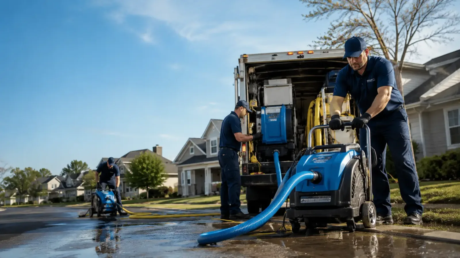 Flood Damage Cleanup in Trophy Club, TX